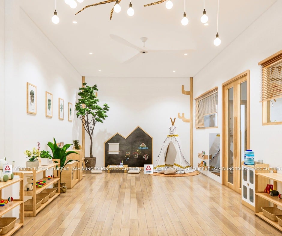 nội thất trường mầm non, nội thất trường học mầm non, nội thất trang trí trường mầm non, công ty An Thiên, thiết kế trường học, thiết kế bàn ghế trường mầm non, thiết kế quầy bar trường mầm non, thiết kế phòng chờ trường mầm non, thiết kế nội thất lớp học, thiết kế phòng học đa năng