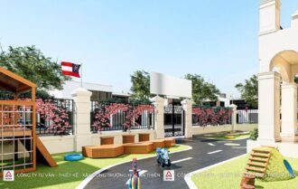 thi công trường mầm non, Công ty An Thiên, thi công trường mầm non Little house, trường mầm non Little house,  trường mầm non Little House quận 9, Thiết kế trường mầm non,  khu đô thị Vinhome, xây dựng trường mầm non, trường mầm non đạt chuẩn montensisso, chuẩn montensisso & Steam