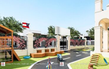 thi công trường mầm non, Công ty An Thiên, thi công trường mầm non Little house, trường mầm non Little house,  trường mầm non Little House quận 9, Thiết kế trường mầm non,  khu đô thị Vinhome, xây dựng trường mầm non, trường mầm non đạt chuẩn montensisso, chuẩn montensisso & Steam