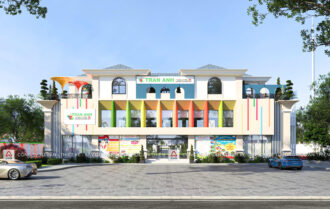 các mẫu thiết kế trường mầm non